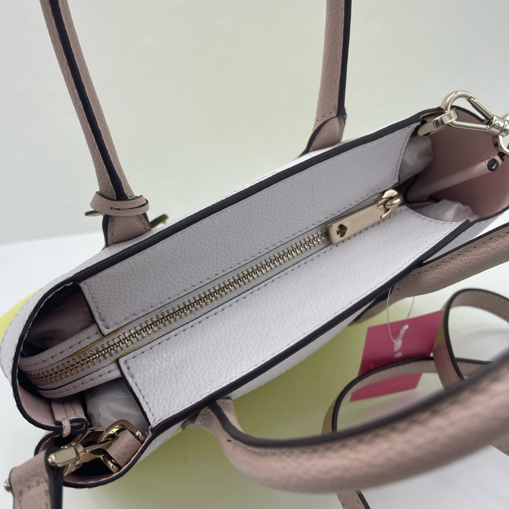 Kate Spade Eva Colorblock Small Top Zip Satchel Crossbody 
Limelight Multi 
NWT - Picture 8 of 16